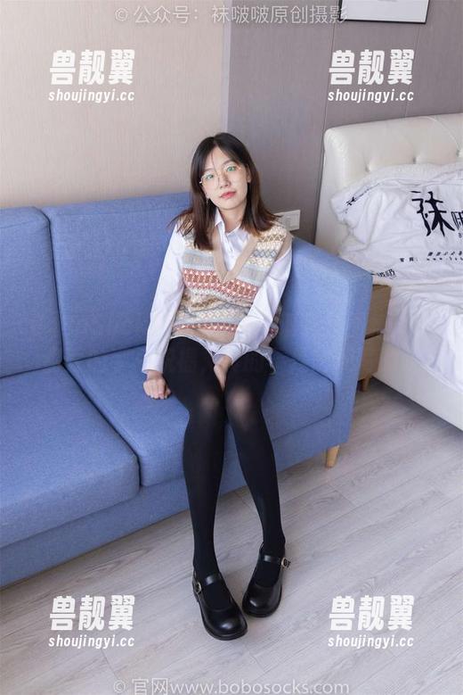 BoBoSocks袜啵啵 - 圣诞花絮图集：小甜豆的手写祝福，真的不是随便写的哦