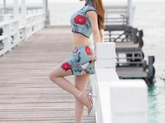 MiStar魅妍社 - Manuela玛鲁娜又来了，纯白美图成就新的壁纸神作！