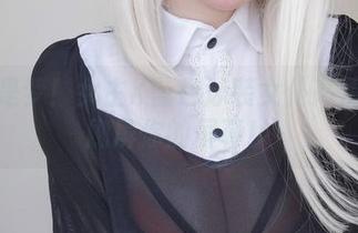 这不是梦！女主K蓝色泳装女仆高清壁纸刷屏你的屏幕！