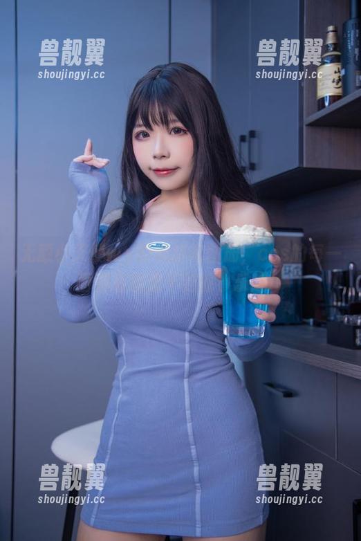 无颜小天使wy的黑旗袍图册，cos的每一面都有意想不到的小乐趣！