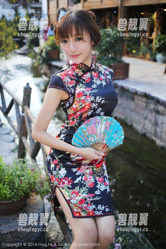 美媛馆 - 图集中的李七喜妹妹，让我忍不住想起那些甜蜜的瞬间。